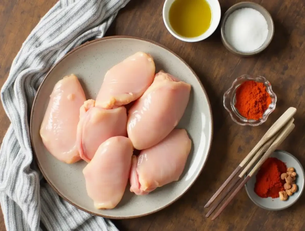 seasoning ingredients for baked boneless chicken thighs