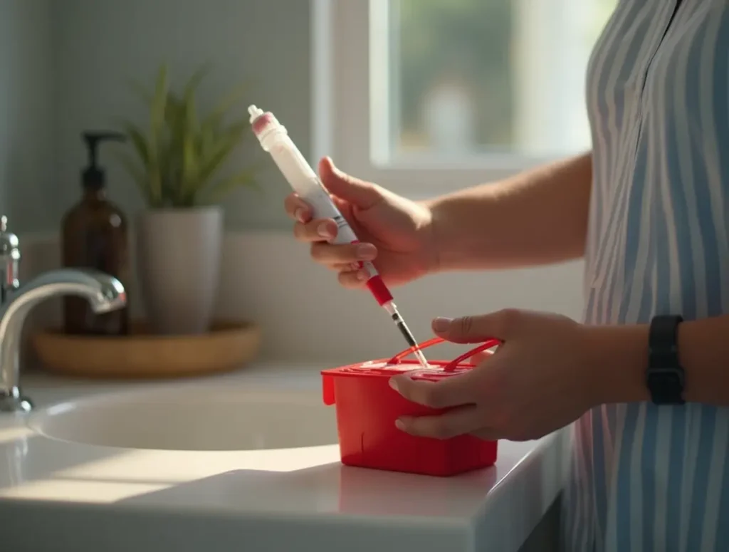 how to dispose of malfunctioned Mounjaro pen