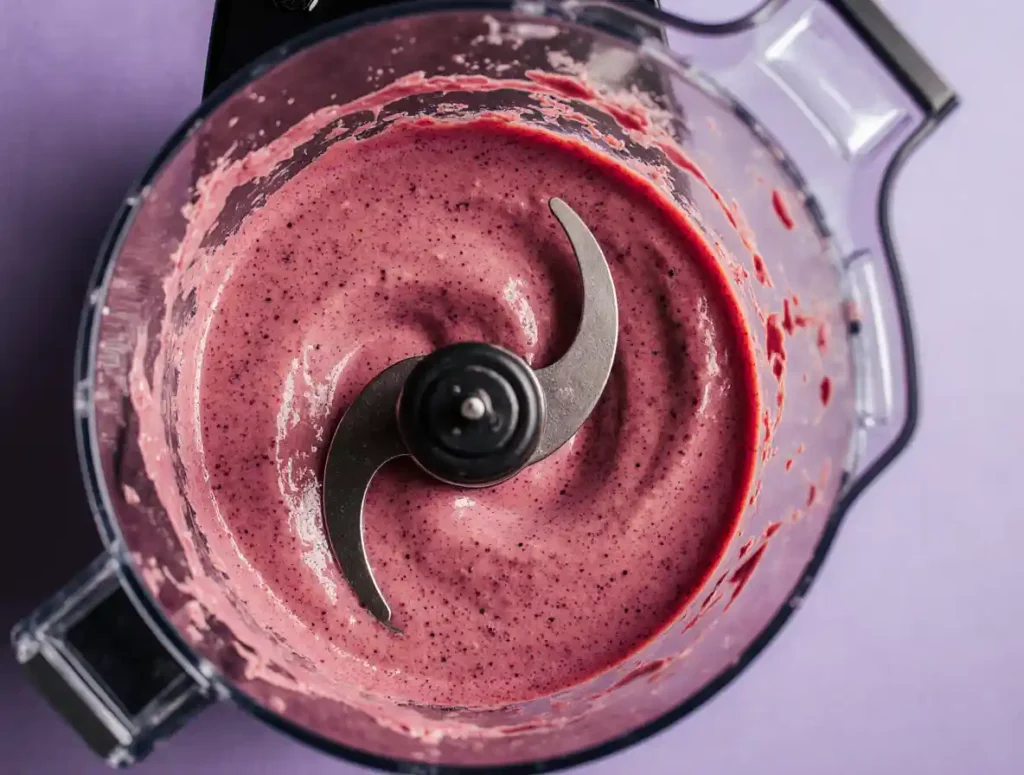  blending pitaya smoothie base