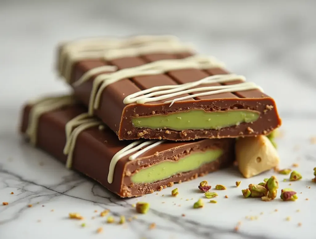 How to make Dubai chocolate with pistachio and crispy layers