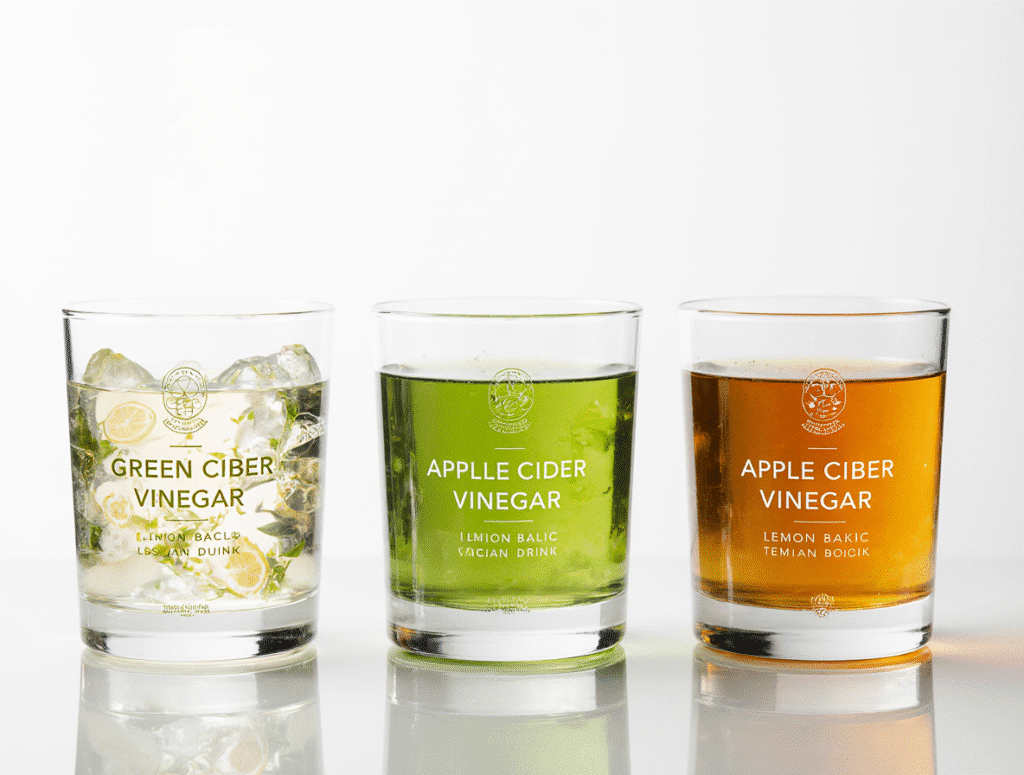 lemon balm detox vs green tea and vinegar