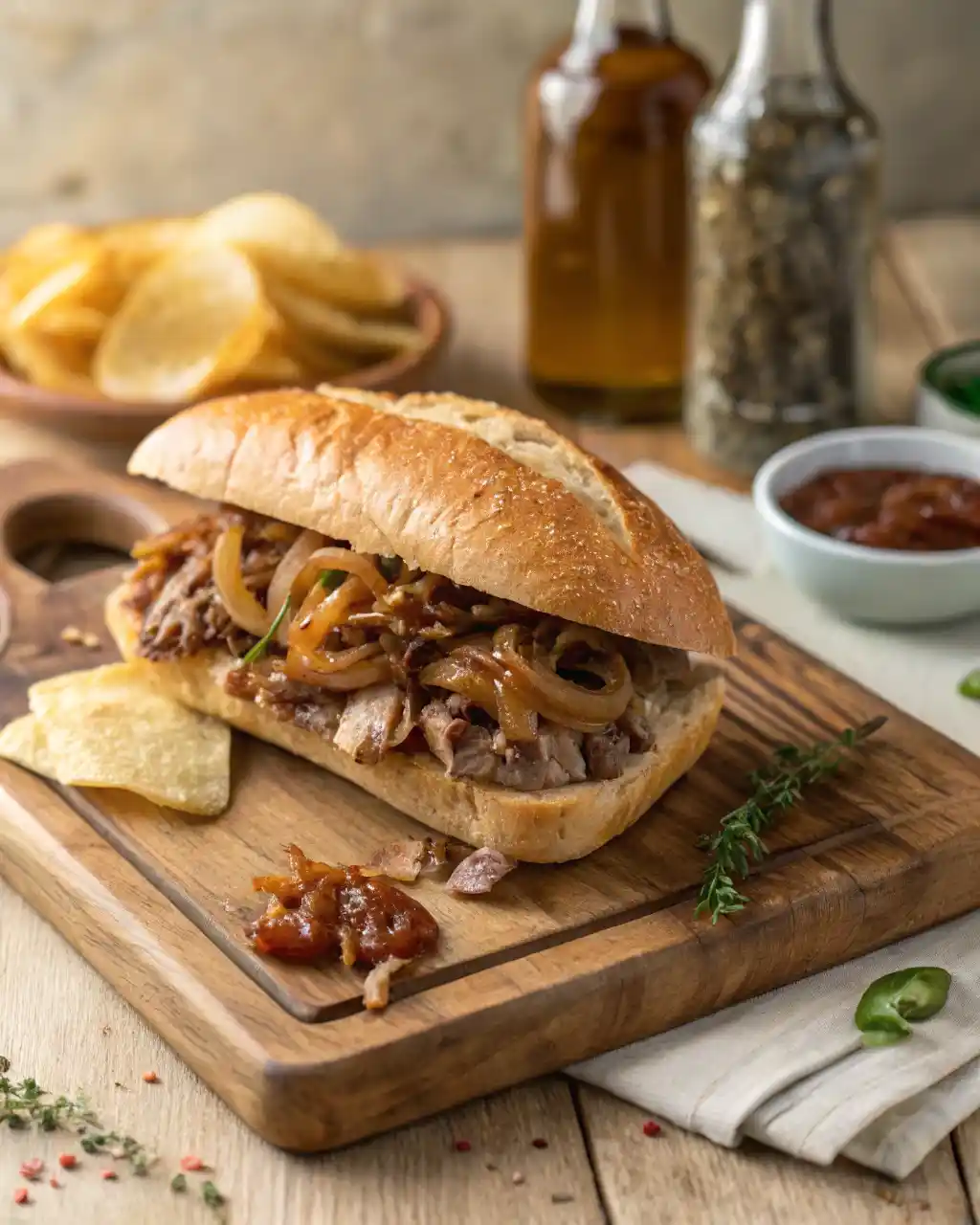 Buona Beef Tuna Genovese Copycat Sandwich