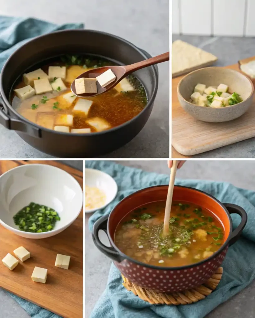 how to make miso soup step by step