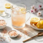 Japanese pink salt recipe served cold