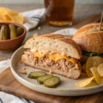 Buffalo Tuna Bun Copycat card with pickles