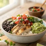 qdoba chicken recipe printable card layout