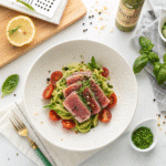 Recipe card for Buona Beef Tuna Genovese