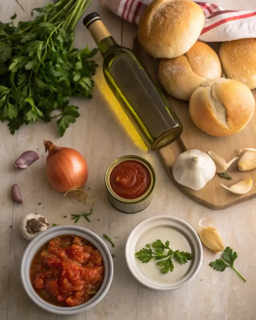 Ingredients for Buona Beef Tuna Genovese Copycat Recipe