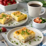 recipe card for starbucks potato chive bake