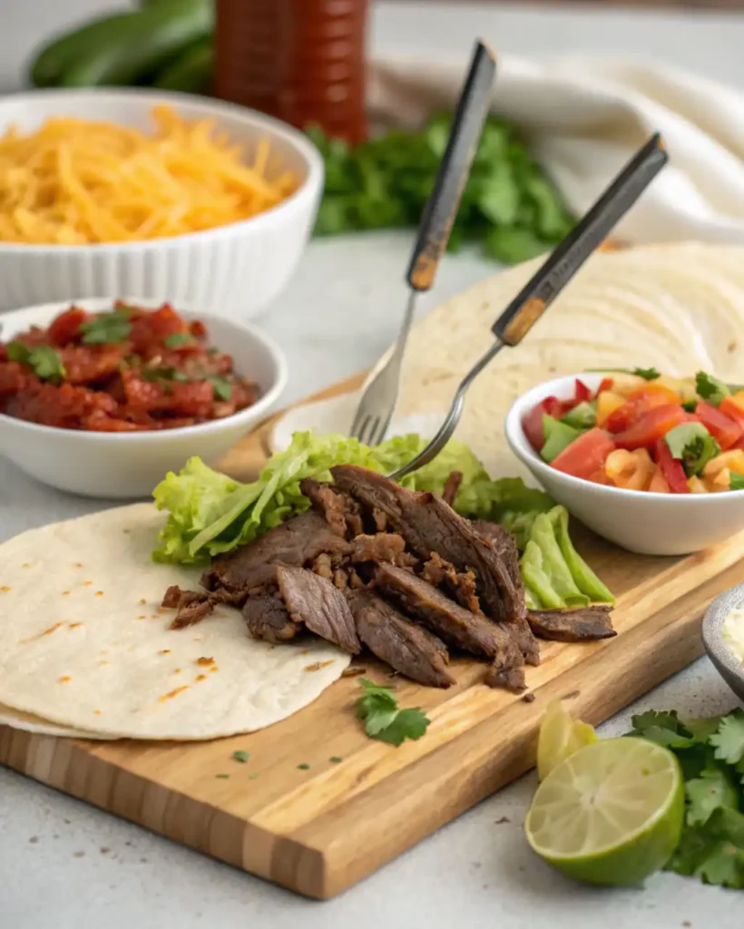 Carne Asada Crockpot Recipe That’s Full of Flavor and Easy to Make 12 Shredded Carne Asada for Tacos