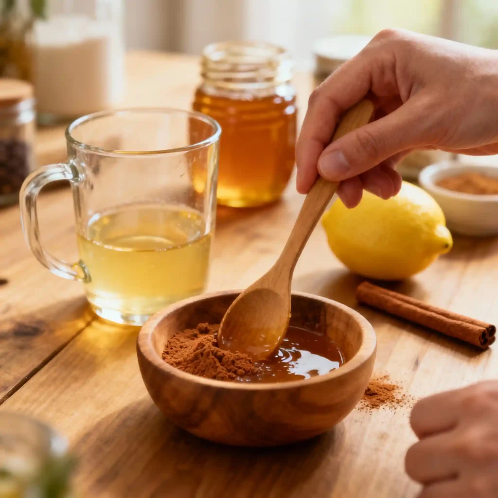 Mixing the Honey Trick Recipe by hand