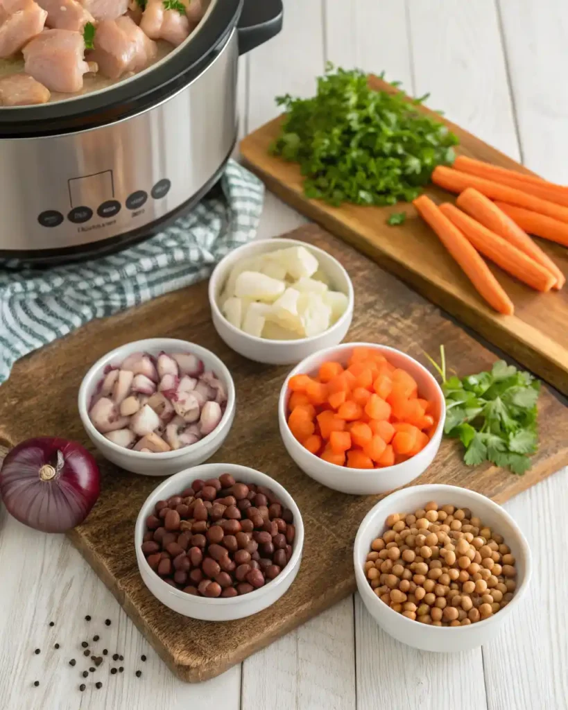 ingredients for crockpot fall recipes