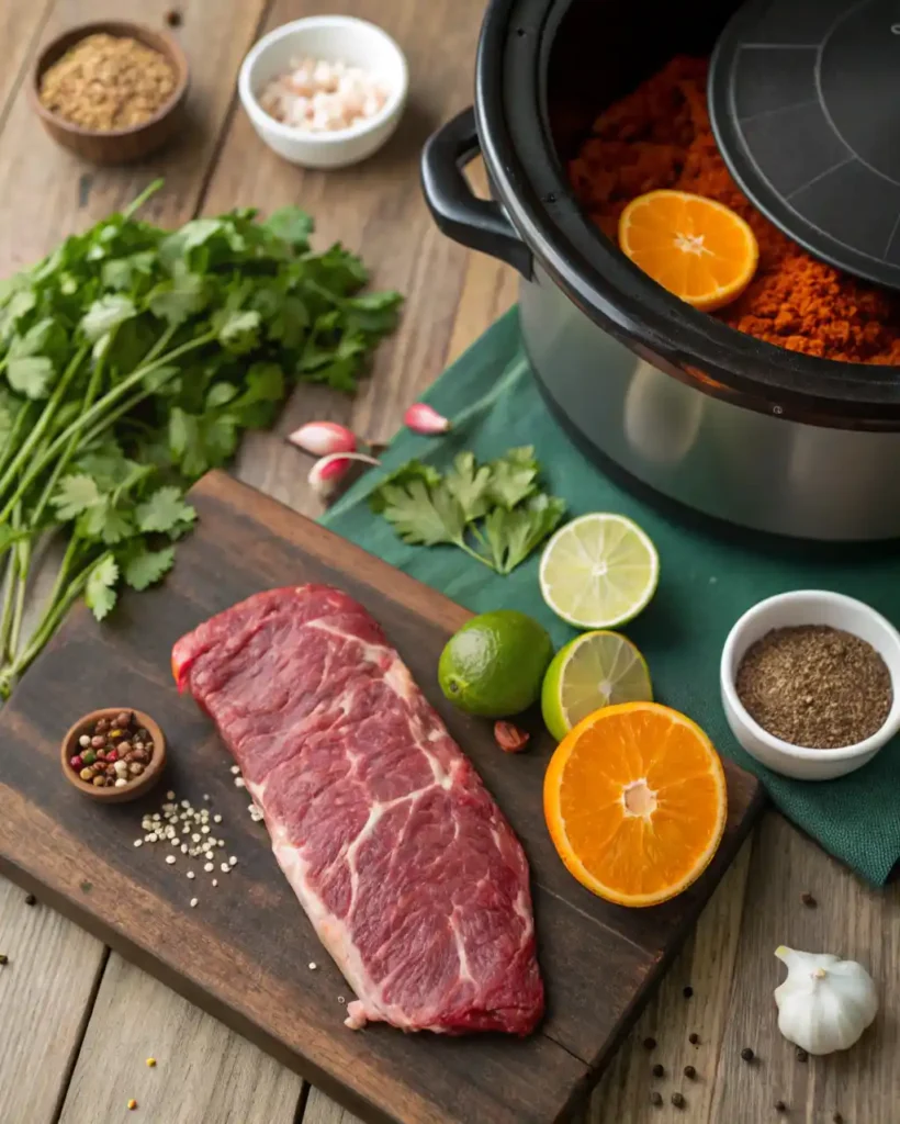 Carne Asada Crockpot Recipe That’s Full of Flavor and Easy to Make 9 Carne Asada Crockpot Ingredients