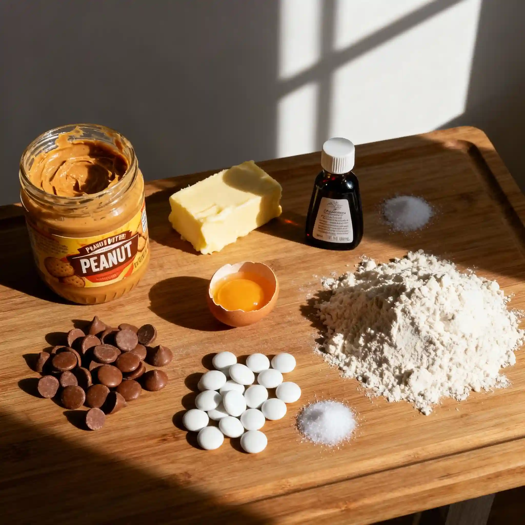 Best Peanut Butter Cookies Recipe Ingredients