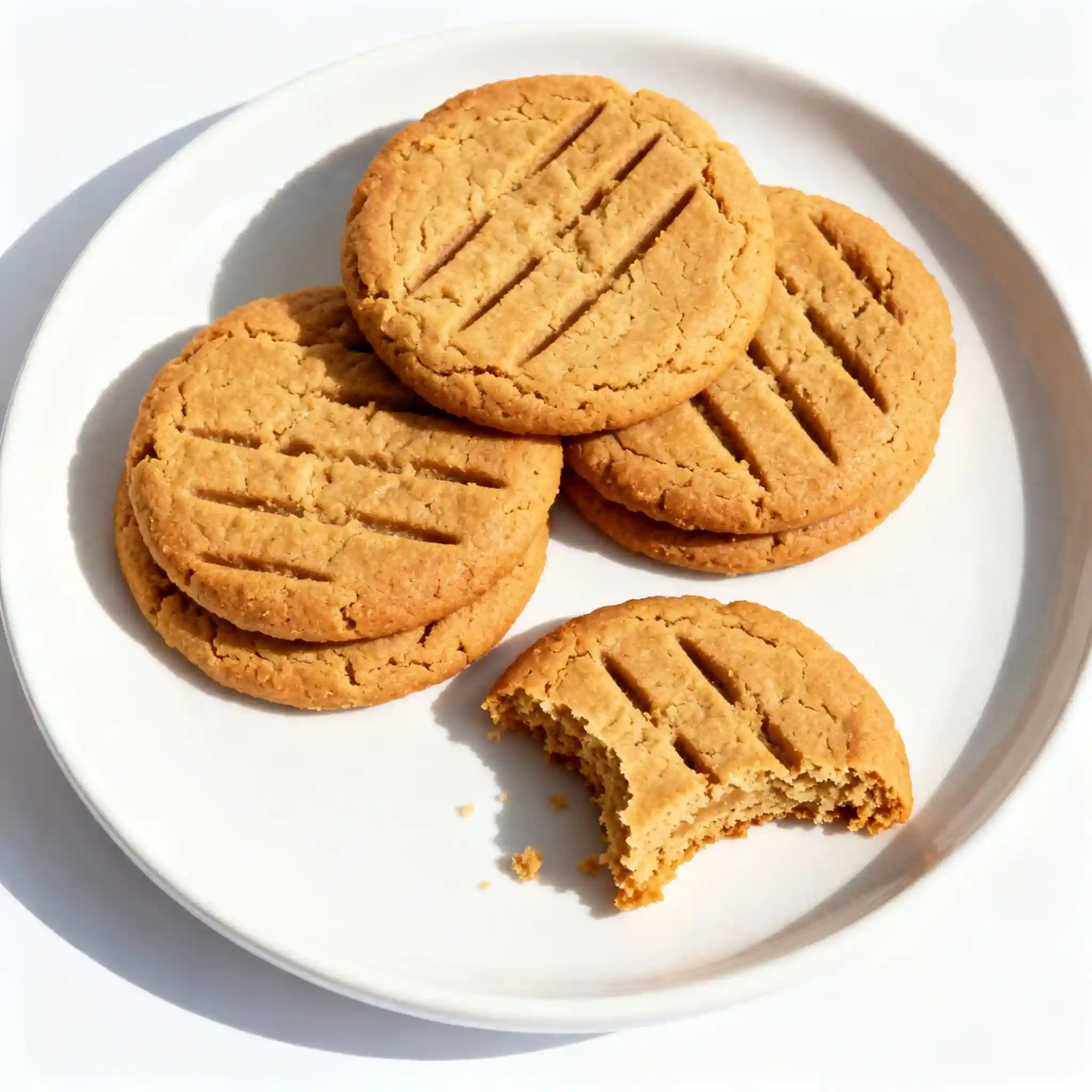 Best Peanut Butter Cookies Recipe Hero Shot