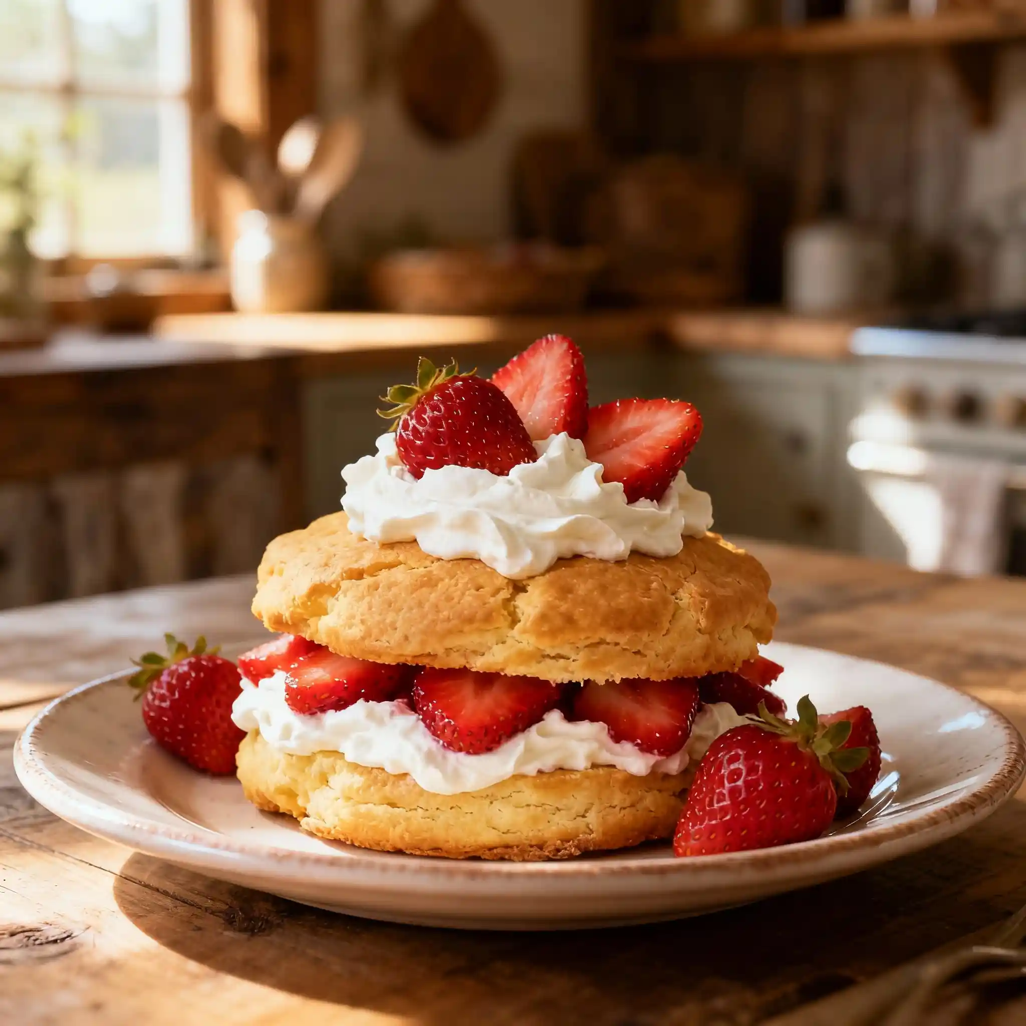 classic homemade strawberry shortcake recipe