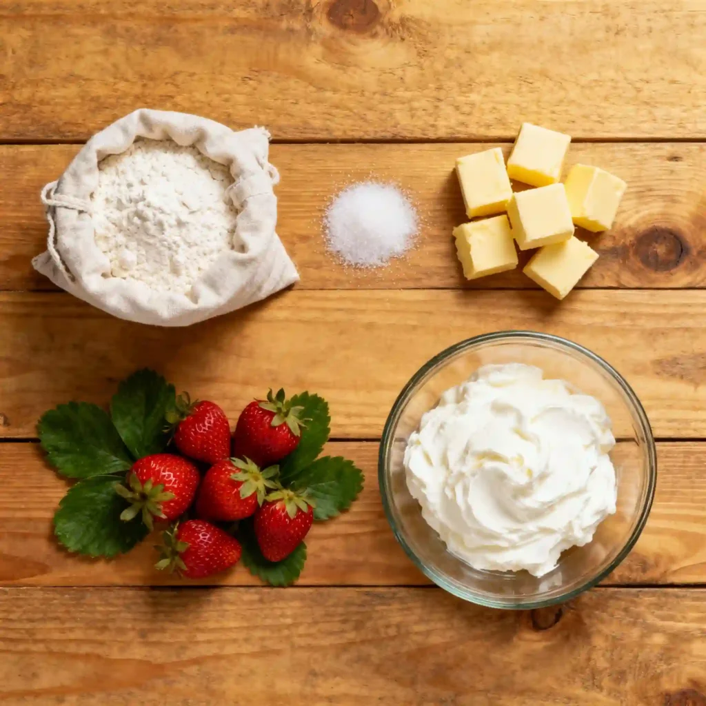 strawberry shortcake ingredients