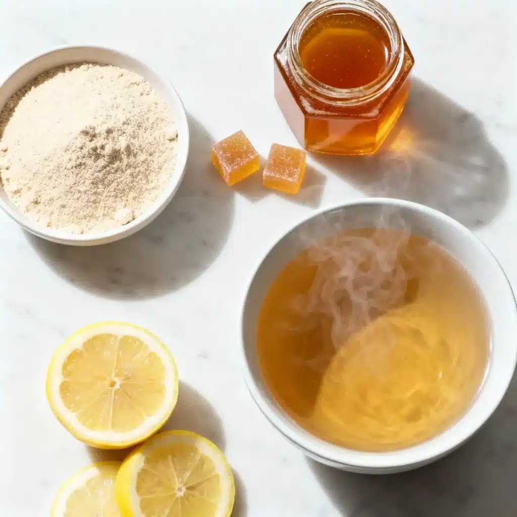 Ingredients for gelatin trick cubes for weight loss