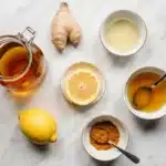 canaan-honey-recipe-eyesight-ingredients-on-marble
