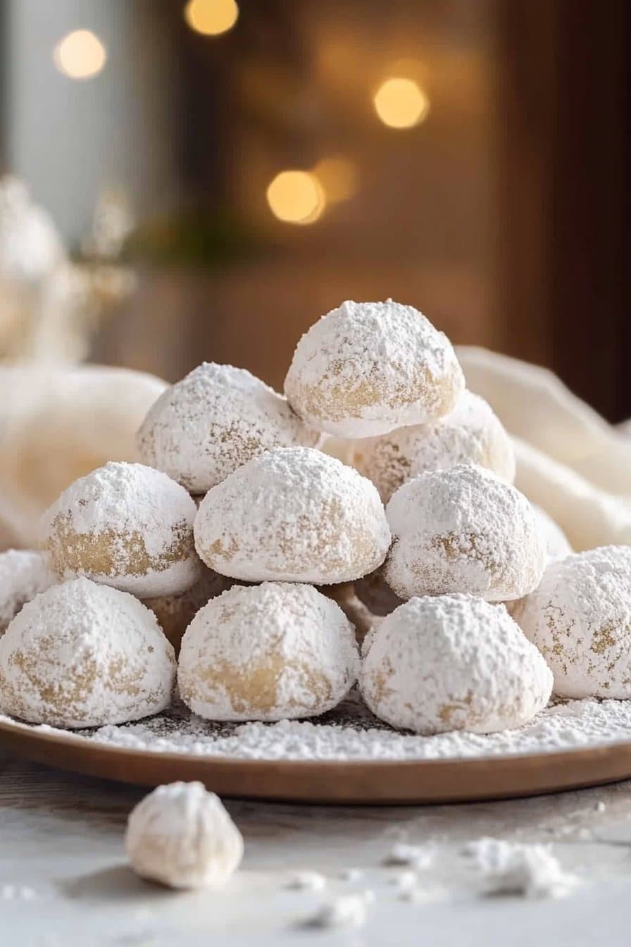 Snowball Cookies 6 Snowball Cookies