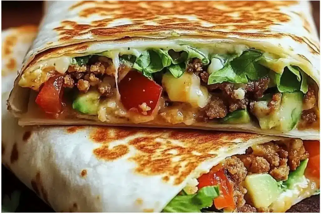 Delicious Keto Crunchwraps Recipe for Guilt-Free Indulgence 3 Current image: Delicious Keto Crunchwraps served on a plate, perfect for a low-carb meal