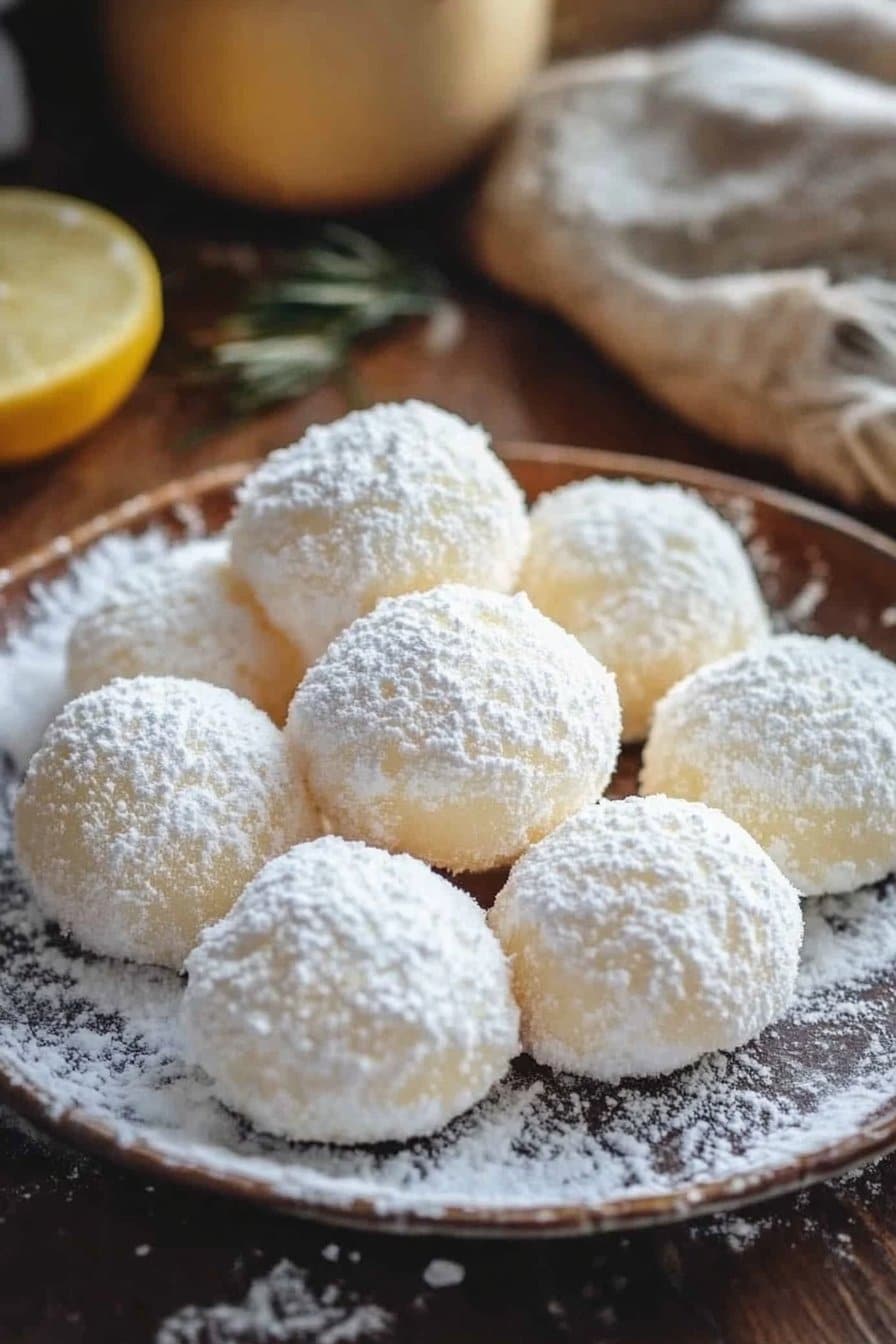 Sweetened Condensed Milk Snowballs