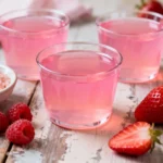 dr-rocio pink gelatin recipe featured dessert cups with fresh berries