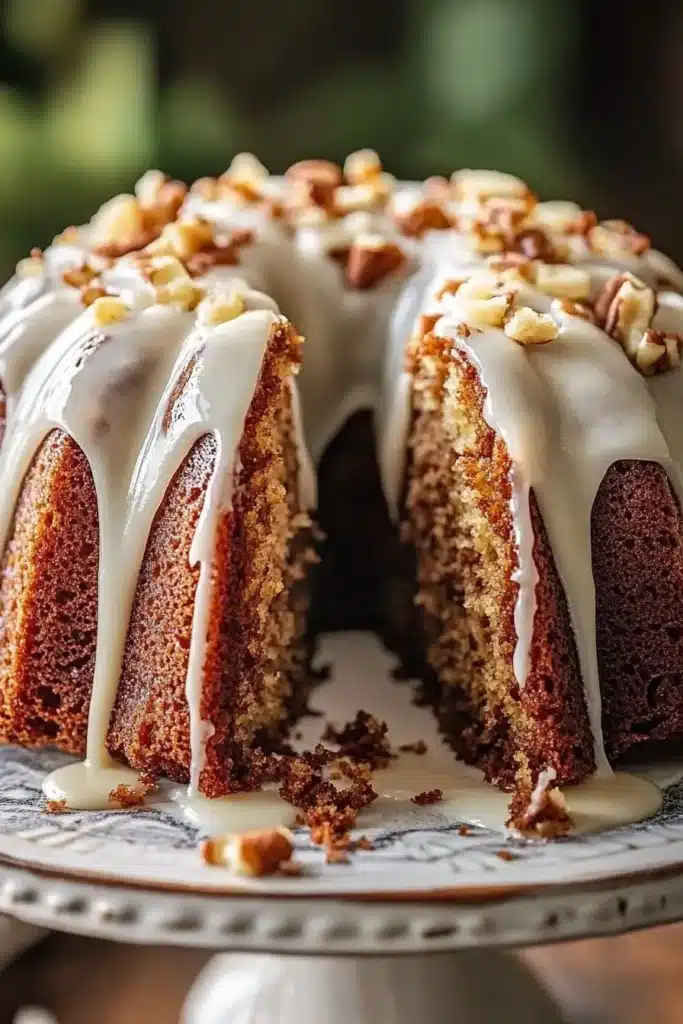 Hummingbird Bundt Cake 4 Current image: Delicious Hummingbird Bundt Cake with vibrant tropical flavors