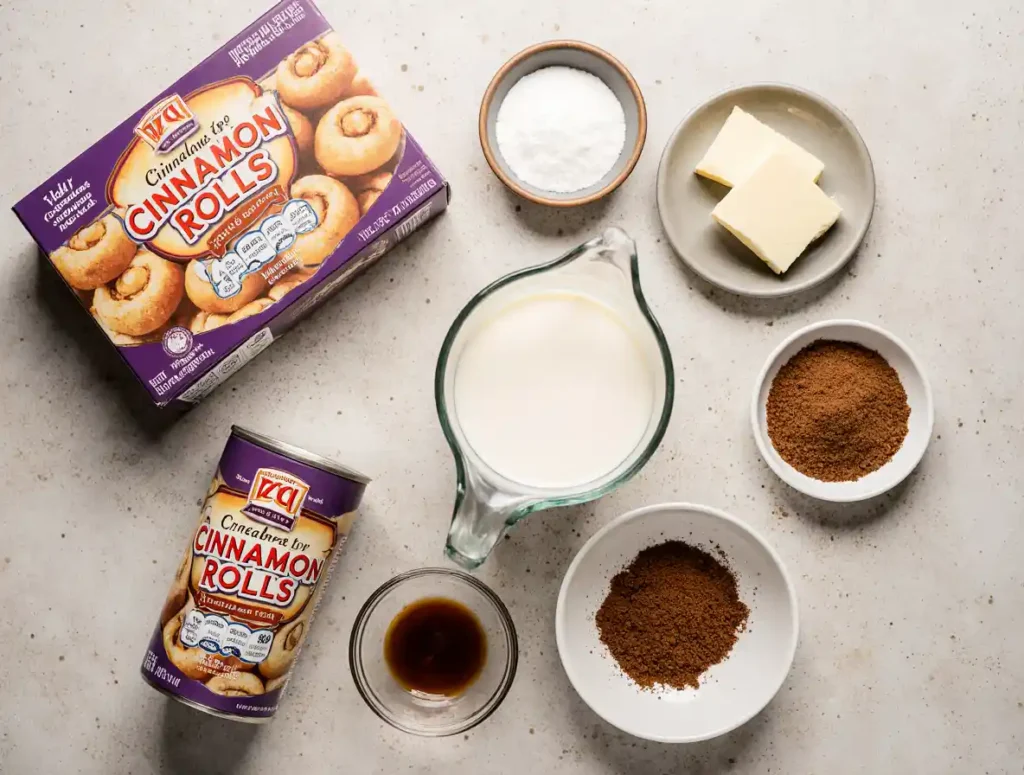 Viral-TikTok-Cinnamon-Rolls-Heavy-Cream: Gooey Shortcut Hack Everyone Loves 7 Ingredients for viral-TikTok-cinnamon-rolls-heavy-cream