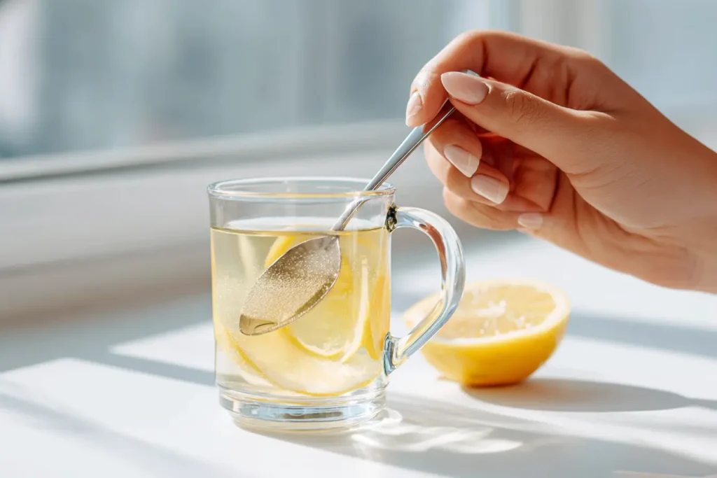 mixing gelatin drink for metabolism boost