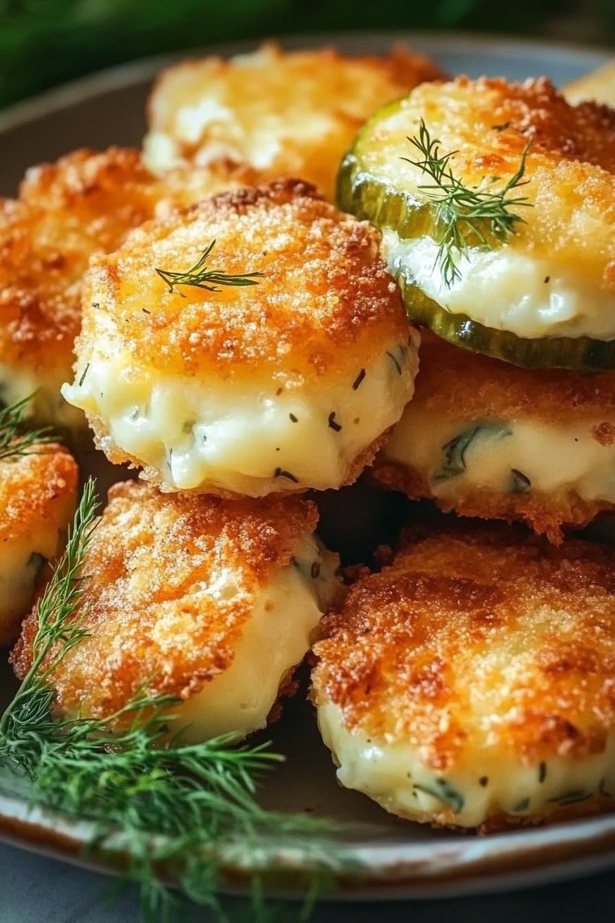 Dill pickle cheese Ritz bites