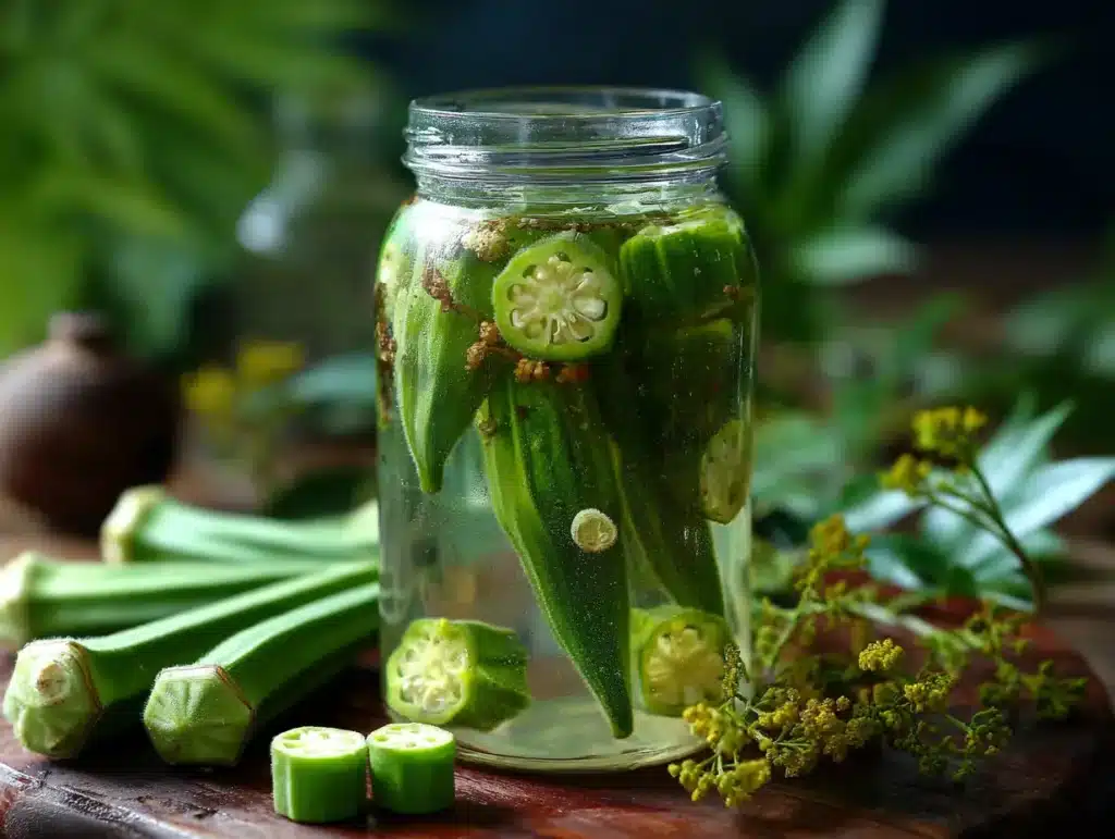 Current image: how to make okra water jar