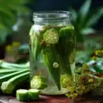 how to make okra water jar