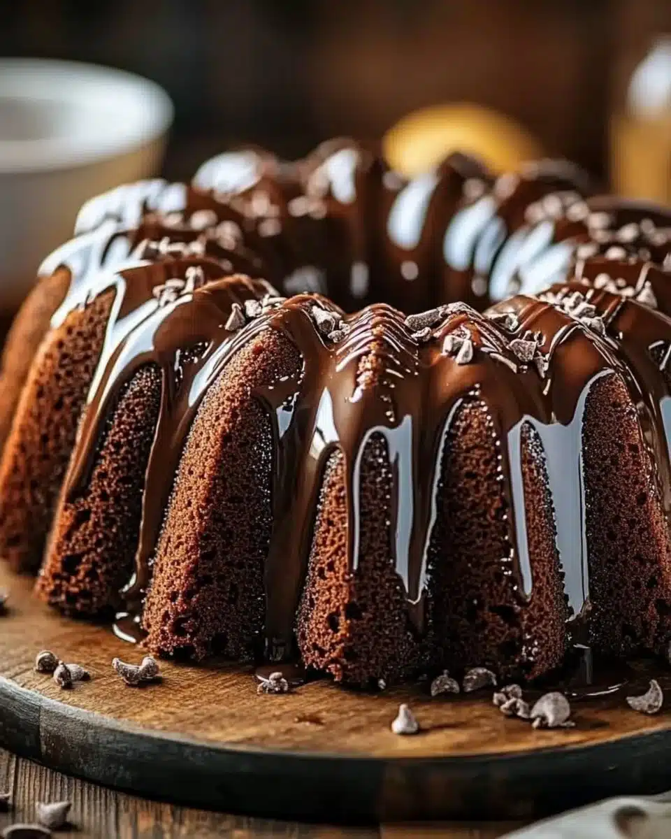 Chocolate Bundt Cake 6 Chocolate Bundt Cake