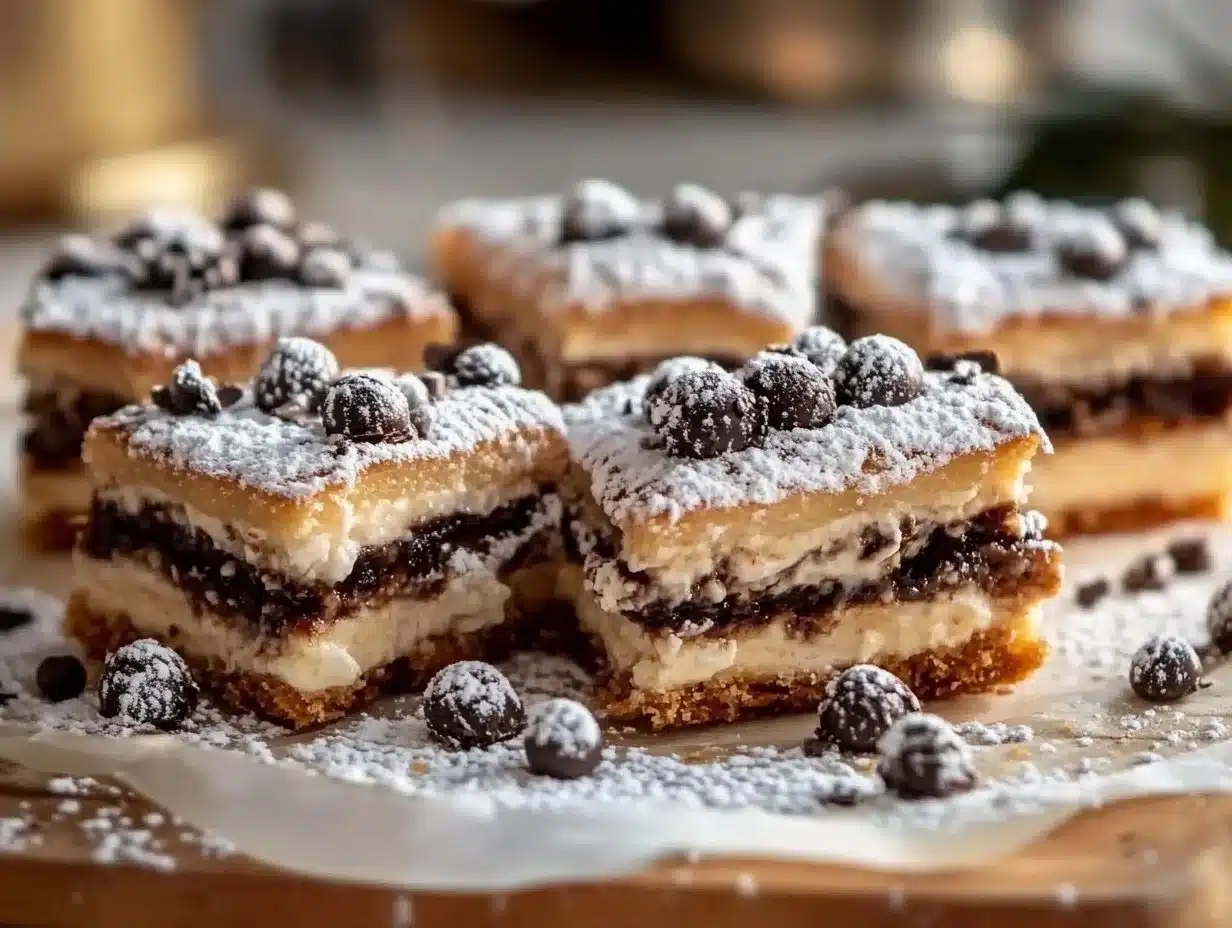 Classic Cannoli Squares