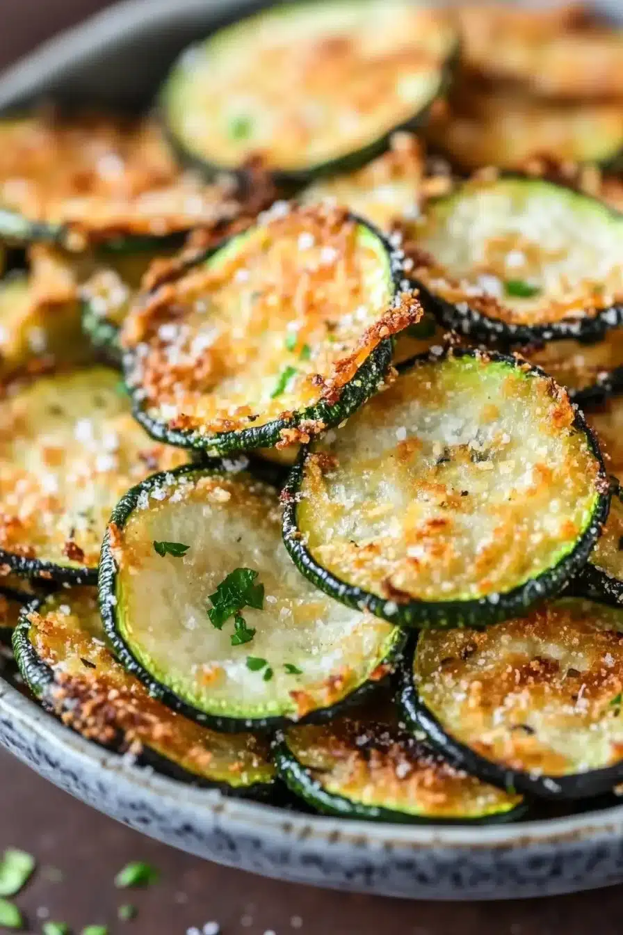 Crispy Baked Zucchini Chips | Healthy Snack Recipe 6 Crispy Baked Zucchini Chips | Healthy Snack Recipe
