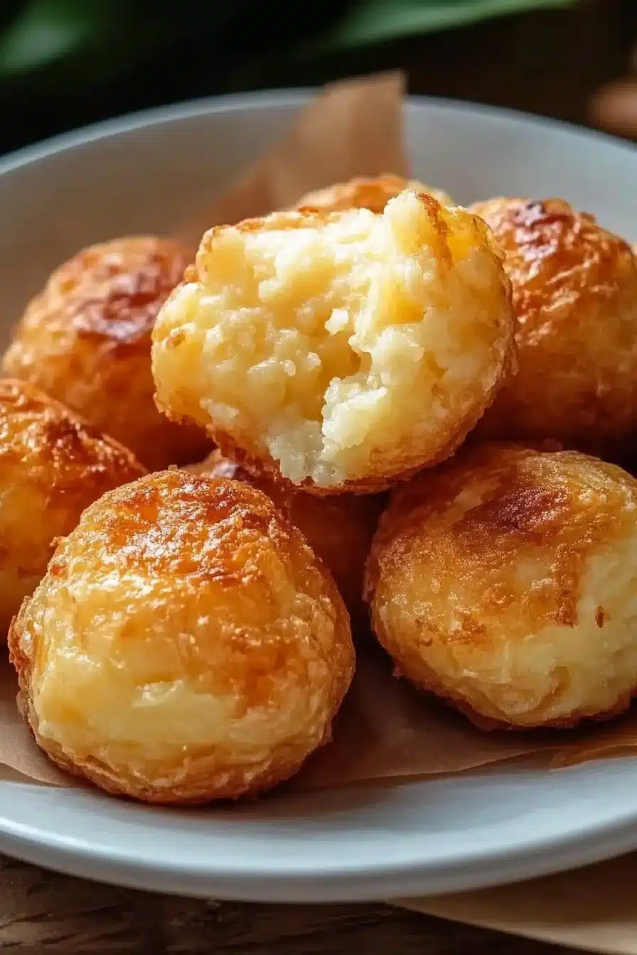 Crispy Mashed Potato Cheese Puffs 4 Crispy Mashed Potato Cheese Puffs