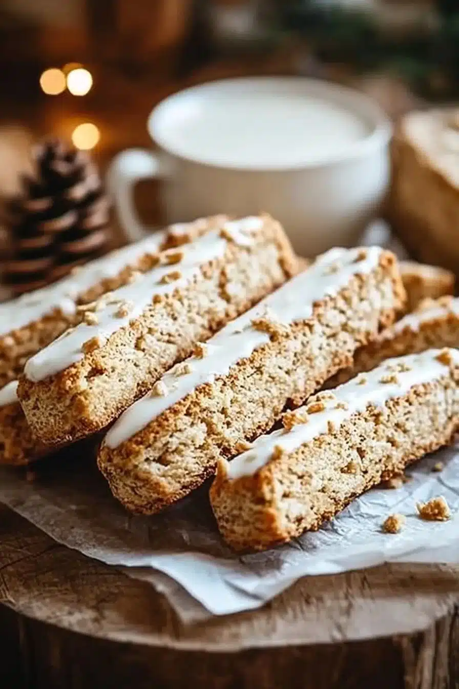 Eggnog Biscotti