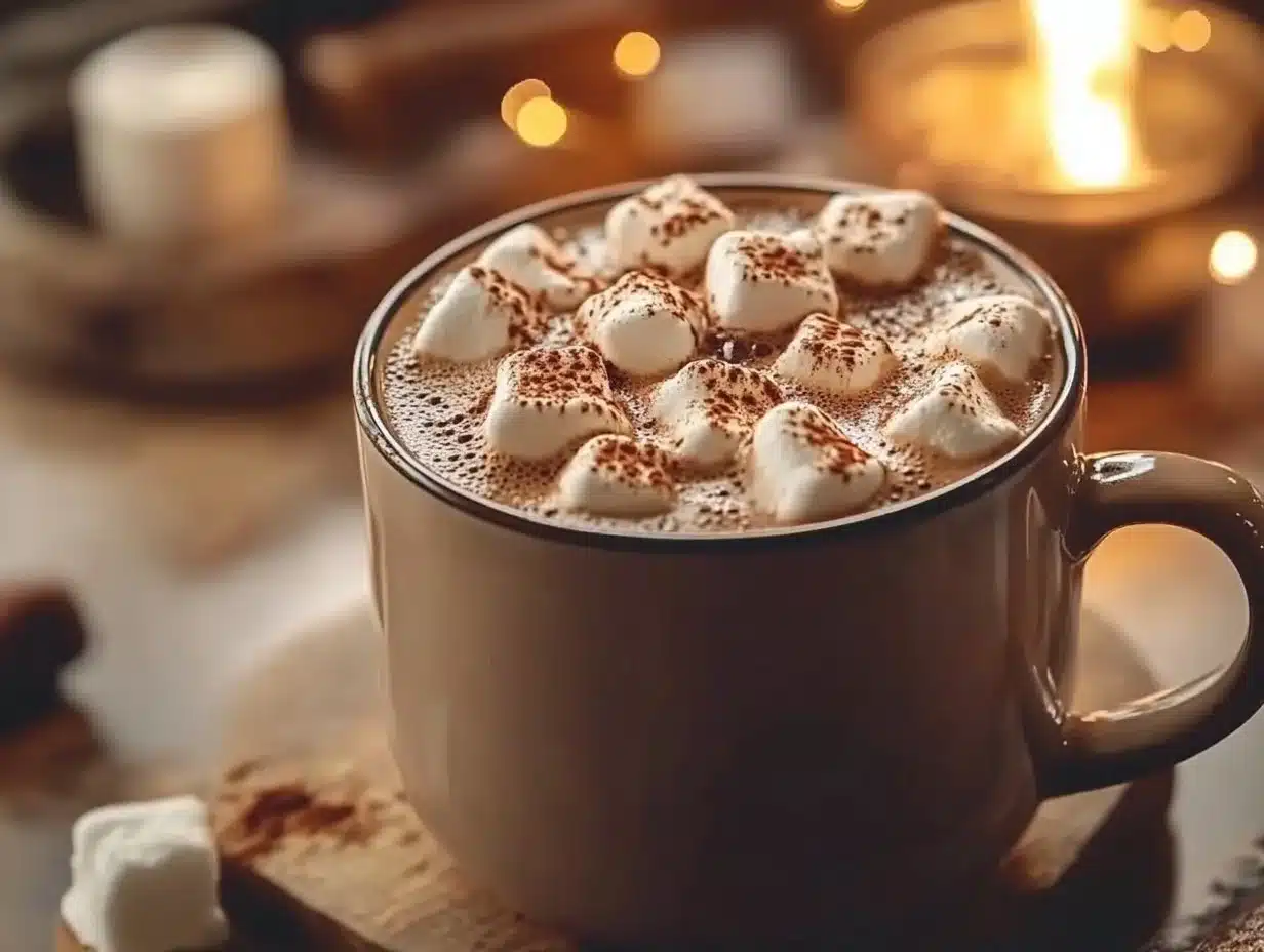 Hot Cocoa with Torched Marshmallow 6 Hot Cocoa with Torched Marshmallow