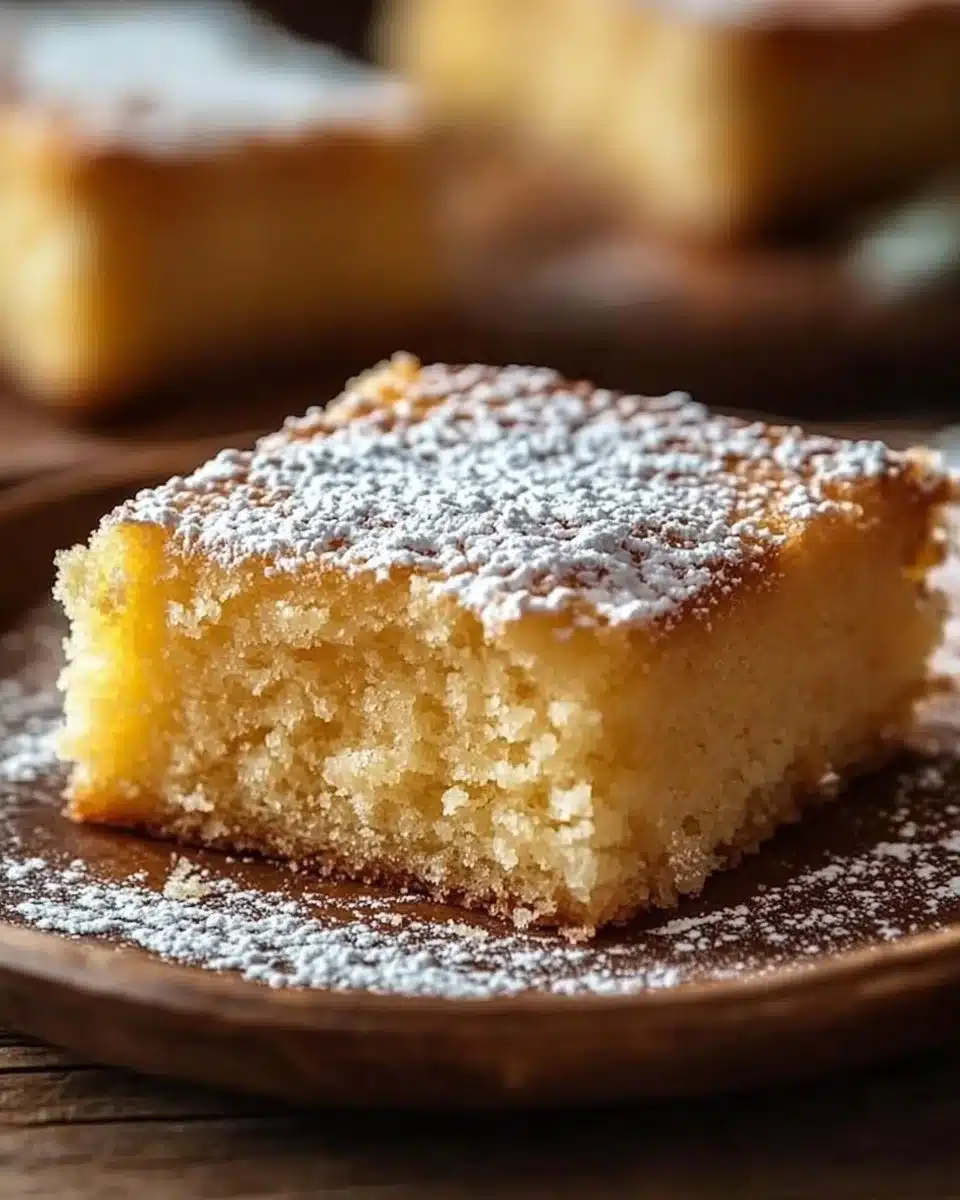 Soft Sticky Butter Cake 4 Soft Sticky Butter Cake