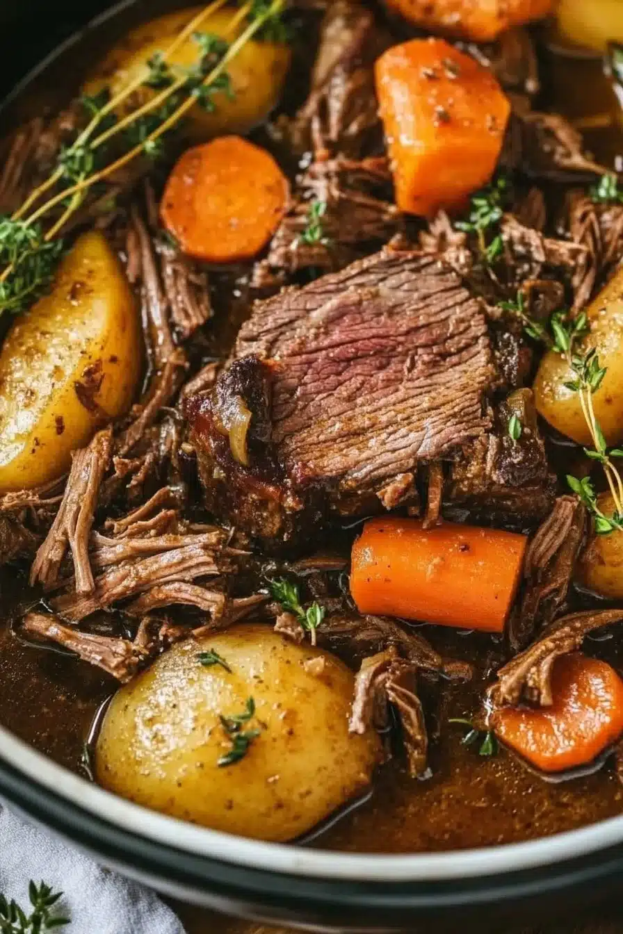 Tender Beef Roast Slow Cooker