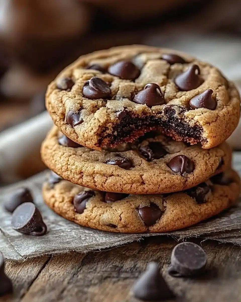 Ultra Thick Bakery Style Chocolate Chip Cookies