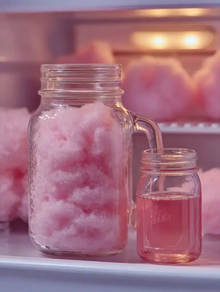  cotton-candy-lemonade-syrup-storage-glass-pitcher-refrigerator