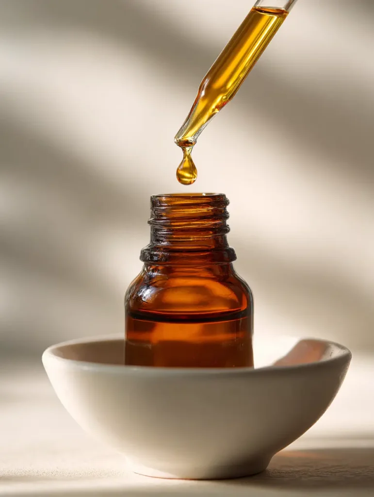 Single drop of therapeutic eucalyptus oil for Barbara O'Neill flu bomb recipe