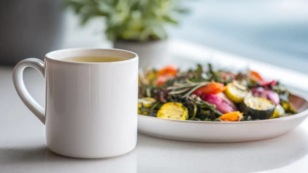  Barbara O'Neill flu bomb served with immune-boosting wholesome meal