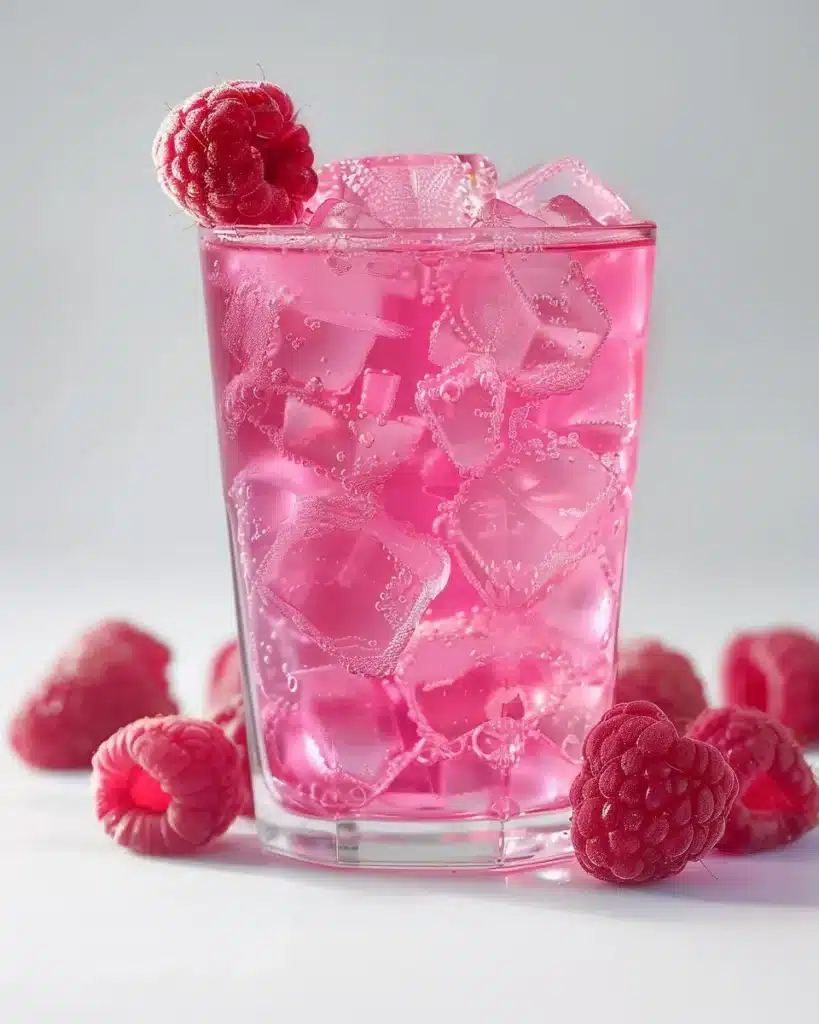 pink gelatin water trick recipe with hibiscus tea trending on TikTok