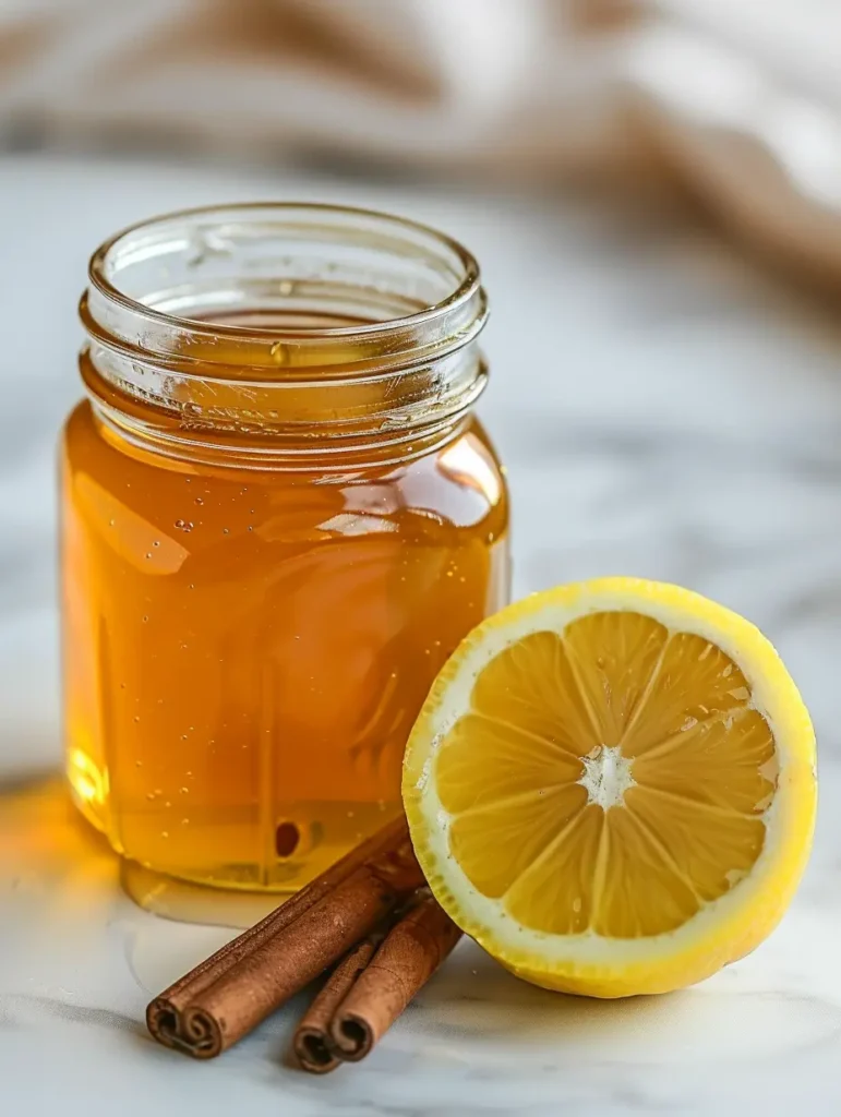 Asian Honey Protocol Recipe: Benefits, Side Effects, and How It Really Works for Men Over 40 22 sian honey protocol recipe final presentation with lemon and cinnamon sticks on marble