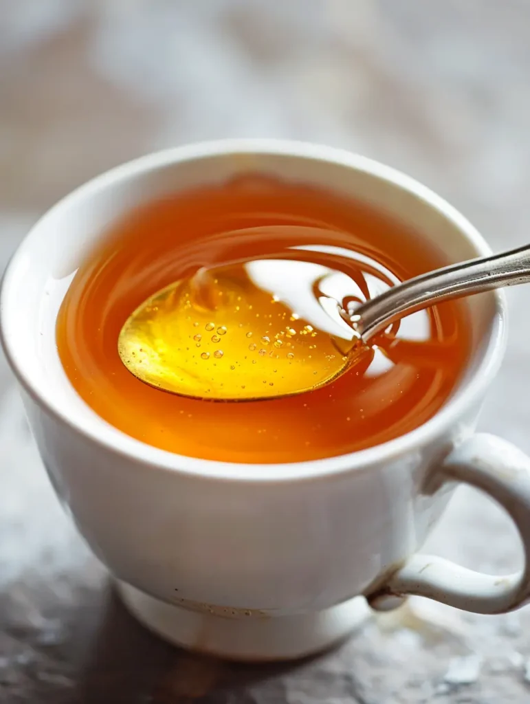 Asian Honey Protocol Recipe: Benefits, Side Effects, and How It Really Works for Men Over 40 20 Asian honey protocol recipe teaspoon stirred into warm herbal tea in ceramic cup