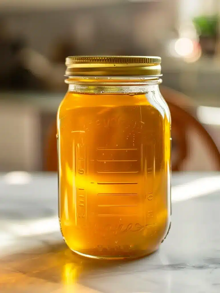 Asian Honey Protocol Recipe: Benefits, Side Effects, and How It Really Works for Men Over 40 19 Sealed glass jar of Asian honey protocol recipe stored at room temperature