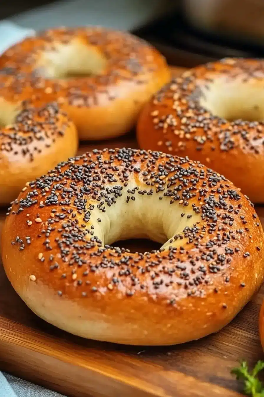 Easy High Protein Bagels